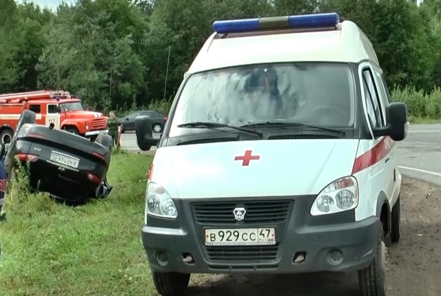 Мужчина и ребенок погибли в ДТП на трассе Вологда - Новая Ладога 