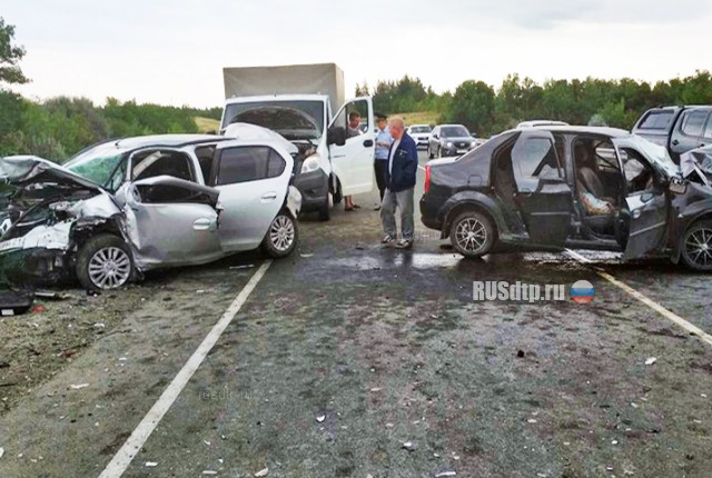Один человек погиб и пятеро пострадали в массовом ДТП на трассе Нижний Новгород – Саратов