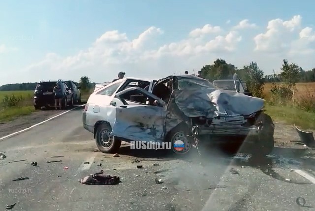 Две женщины погибли в лобовом столкновении ВАЗов в Новосибирской области