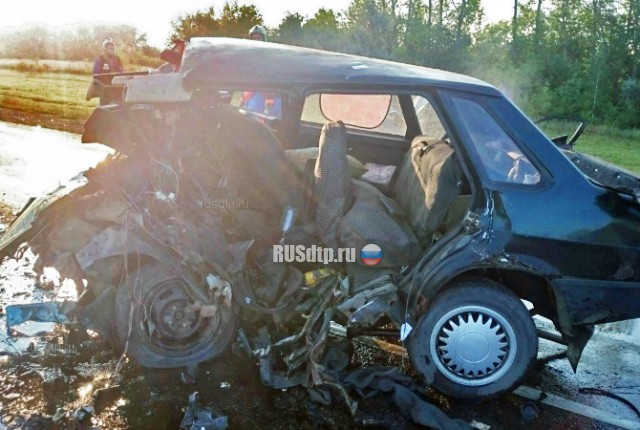Водитель «Лады» погиб в ДТП на трассе М-5 под Самарой