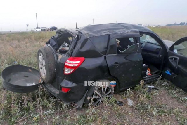 Водитель «Тойоты» погиб в ДТП на трассе Темрюк - Краснодар - Кропоткин
