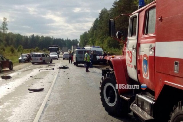 Во Владимирской области в ДТП с участием автобуса погибли два человека