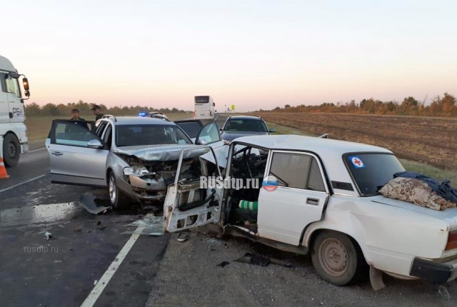 Трое погибли в ДТП на трассе «Каспий» в Иловлинском районе