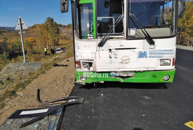 Автобус с детьми попал в смертельное ДТП в Башкирии