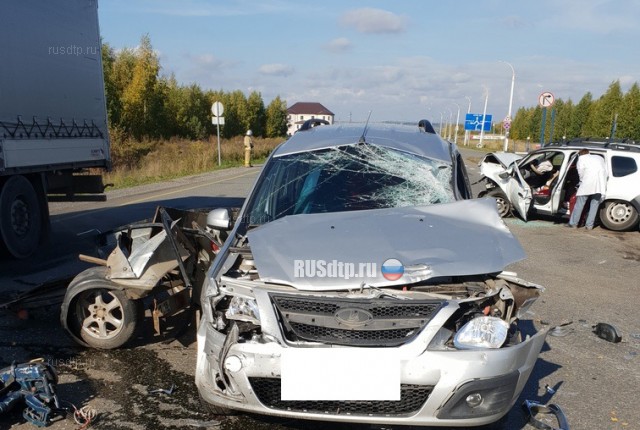 Видеорегистратор запечатлел момент смертельного ДТП на автодороге «Ижевск &#8212; Аэропорт»
