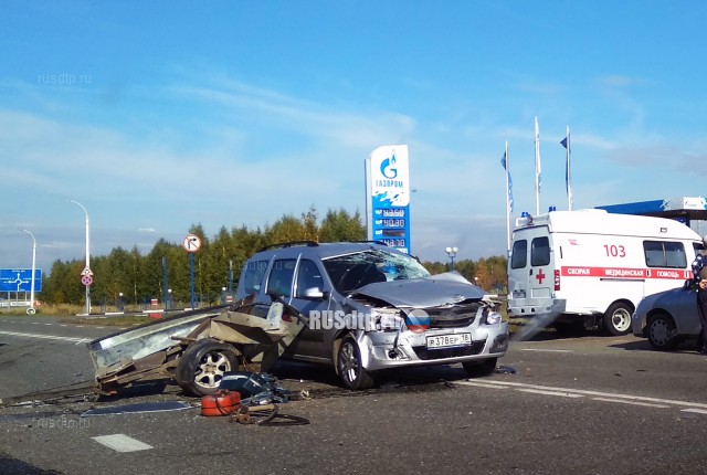 Видеорегистратор запечатлел момент смертельного ДТП на автодороге «Ижевск &#8212; Аэропорт»