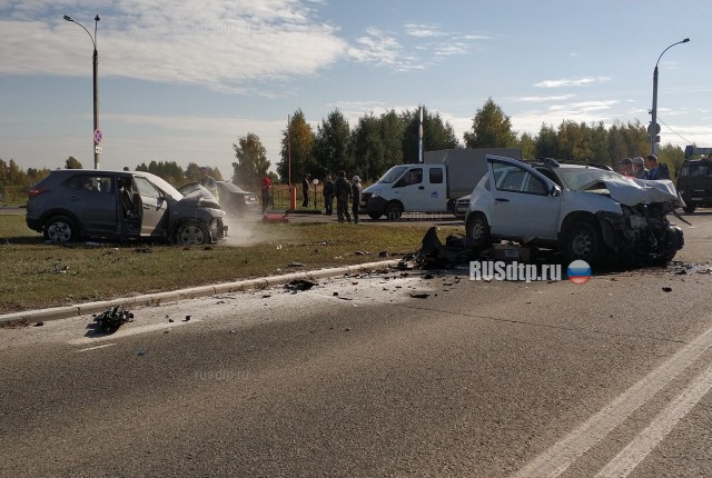 56-летняя женщина погибла в массовом ДТП на автодороге «Ижевск &#8212; Аэропорт»
