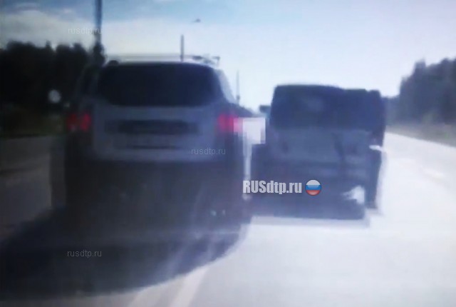 Видеорегистратор запечатлел момент смертельного ДТП на автодороге «Ижевск — Аэропорт»