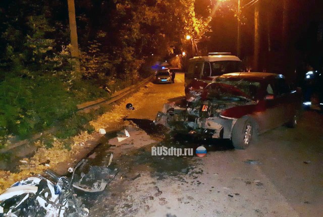 Под Томском в ДТП погибли байкер и его пассажир