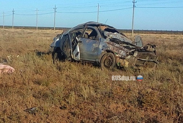 В Астраханской области в ДТП погибла 40-летняя женщина