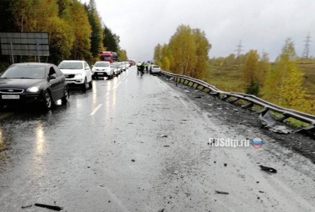 Дальнобойщик совершил смертельное ДТП на трассе М-5 в Челябинской области