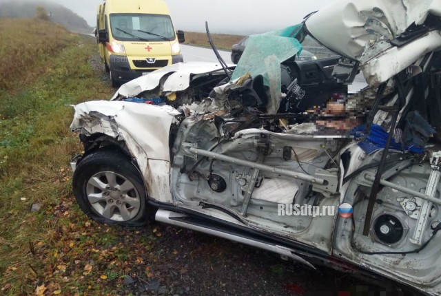 В Салаватском районе в ДТП погиб водитель внедорожника Mitsubishi Pajero