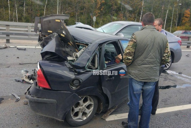 Два человека погибли в ДТП на Минском шоссе в Подмосковье
