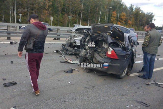 Два человека погибли в ДТП на Минском шоссе в Подмосковье