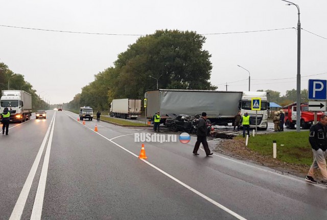 Видеорегистратор запечатлел момент гибели краснодарцев на трассе  М-2 в Курской области