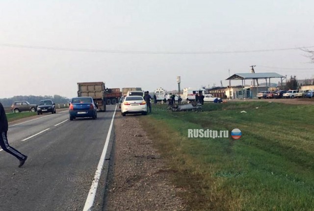 Водитель без прав совершил смертельное ДТП на Кубани