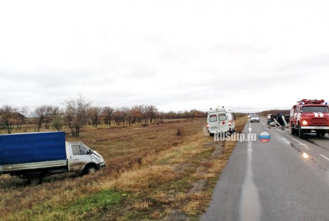 Водитель и пассажир «ГАЗели» погибли в ДТП в Волгоградской области