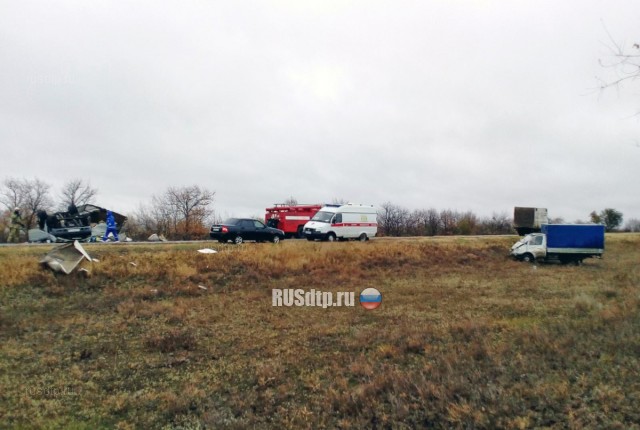 Водитель и пассажир «ГАЗели» погибли в ДТП в Волгоградской области
