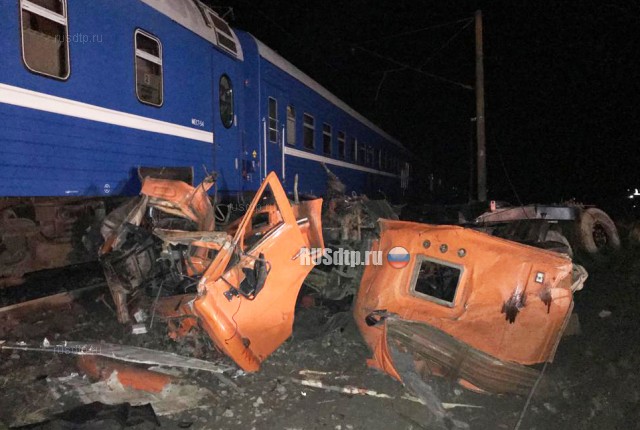 На Кубани поезд «Минск-Адлер» столкнулся с грузовиком