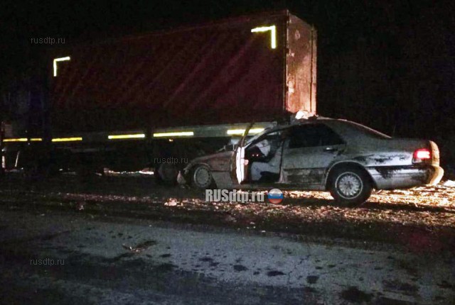 Водитель «Мерседеса» погиб в ДТП на трассе «Иртыш» в Чулымском районе