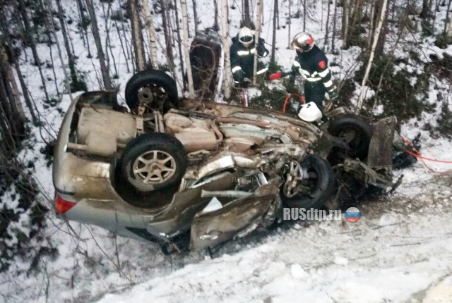 Два человека погибли в ДТП на трассе Сыктывкар - Ухта