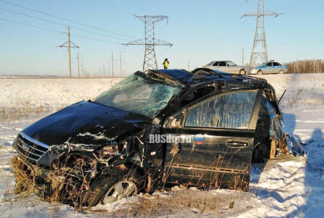 Водитель автомобиля Kia Sorento погиб в ДТП в Оренбургской области