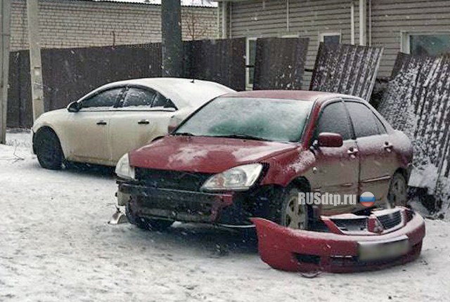 В Иванове лихач на «восьмерке» разбил три машины. ВИДЕО