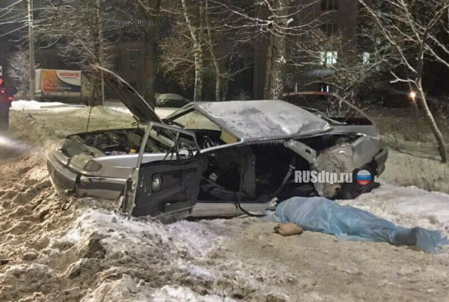 В Иванове пьяная компания на «Ладе» врезалась в дерево. Погибла девушка