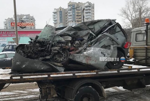 Водитель «Калины» погиб в ДТП в Железногорске