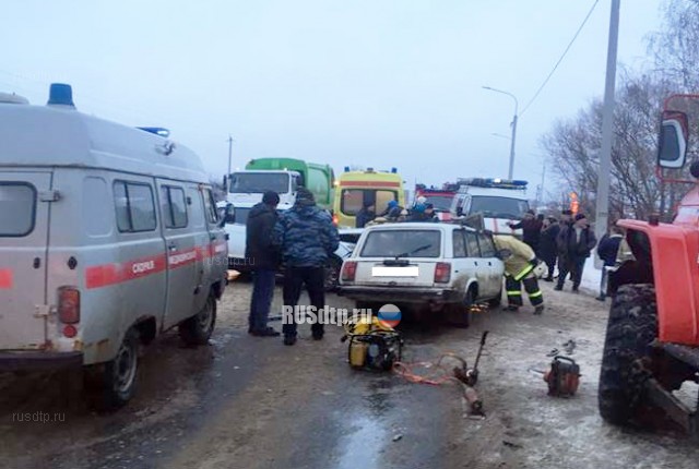 Женщина погибла в лобовом столкновении ВАЗа и «Hyundai» под Тулой