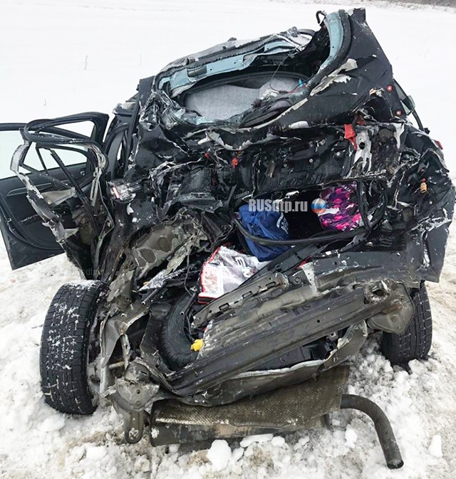 Пассажир «Mitsubishi» погиб в ДТП на трассе М-4 в Воронежской области