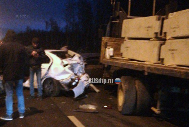 12 автомобилей столкнулись на КАД в Петербурге. ВИДЕО
