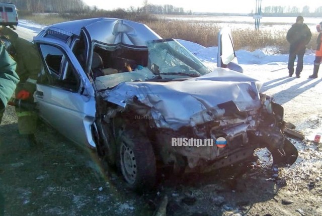 33-летний пассажир «десятки» погиб в ДТП на трассе Тюмень - Омск