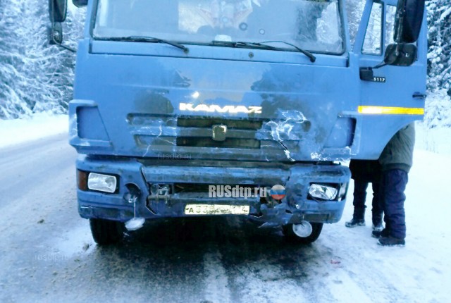 Два пассажира «Приоры» погибли в ДТП с КАМАЗом в Кировской области