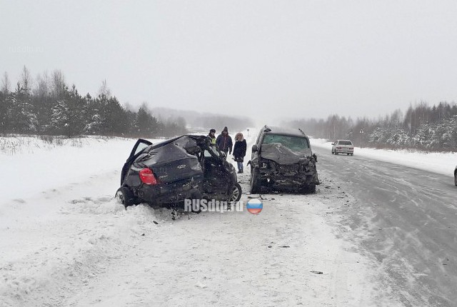 Видеорегистратор запечатлел момент гибели водителя на трассе Пермь &#8212; Екатеринбург