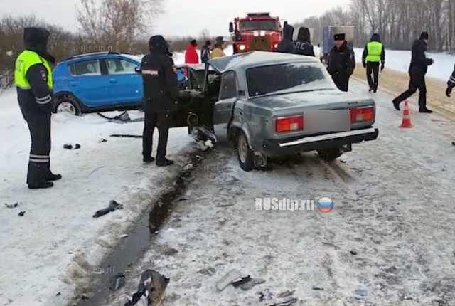 Водитель и пассажир ВАЗа погибли в ДТП на трассе «Рязань - Ряжск»