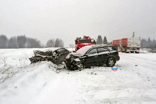 Три человека погибли в автомобиле «Лада Веста» в результате ДТП в Пермском крае