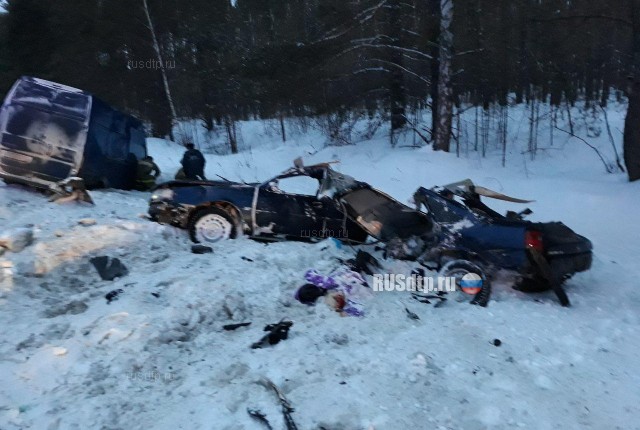 Женщина и ребенок погибли в ДТП на трассе Нижний Новгород - Саратов