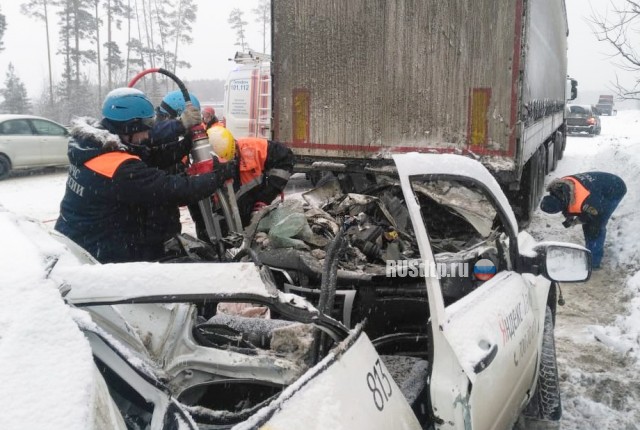 Таксисту оторвало голову в результате ДТП на Московском тракте
