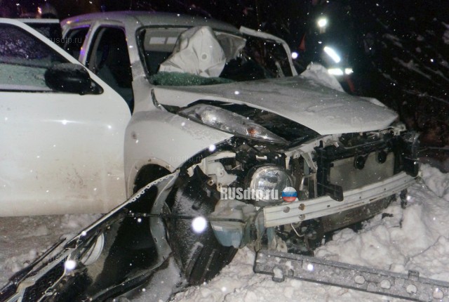 Автоледи погибла в ДТП с лесовозом на автодороге Котлас — Вычегодский