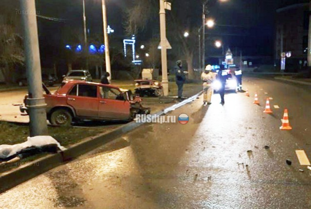 «Копейку» разорвало на части в результате ДТП в Краснодаре