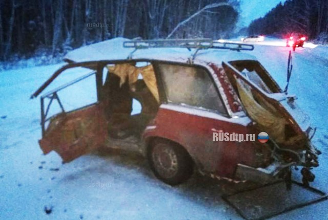 «Четверку» разорвало на части в ДТП в Челябинской области