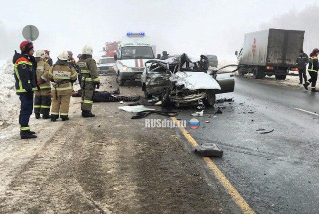 Двое погибли в ДТП на трассе Нижний Новгород &#8212; Саратов