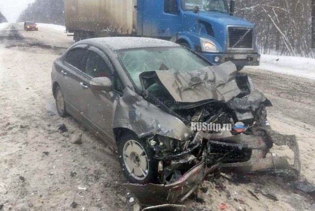 Водитель Ижа погиб в ДТП на трассе Кунгур - Соликамск