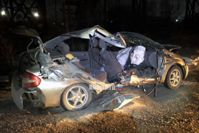 В Ангарске при столкновении автомобиля с тепловозом погибла женщина
