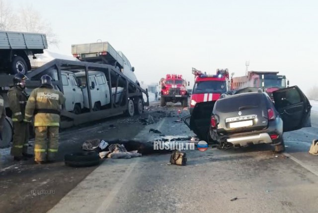 Мужчина и 16-летняя девушка погибли в ДТП на трассе Челябинск — Новосибирск