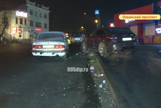 Погоня во Владивостоке закончилась ДТП