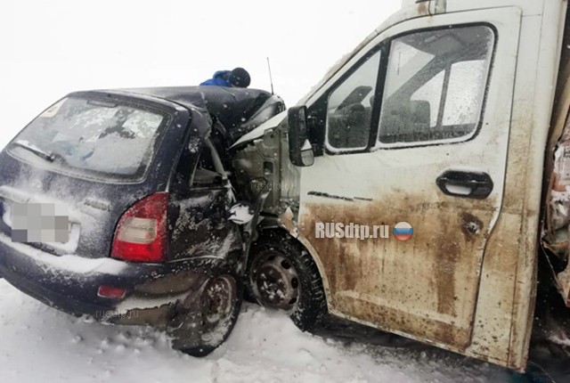 В Башкирии в ДТП погиб 68-летний водитель «Калины»