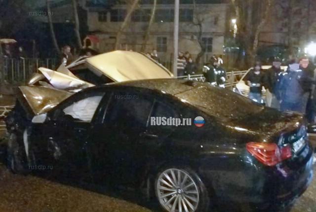 В Сочи по вине лихача на BMW в ДТП погиб пенсионер