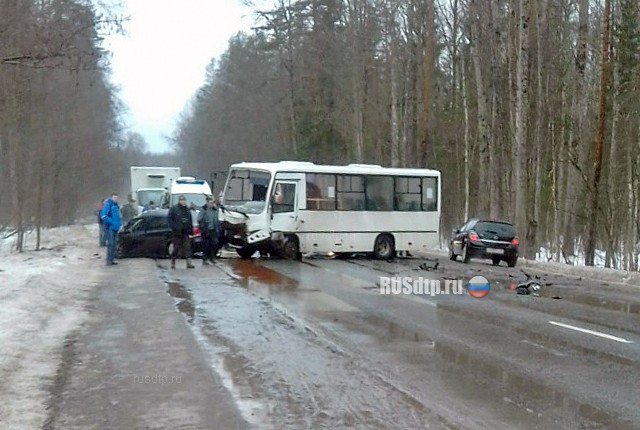 Смертельное ДТП с участием автобуса произошло в Ленинградской области